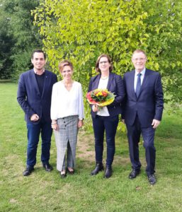 Foto Begrüßung Frau Zeißler