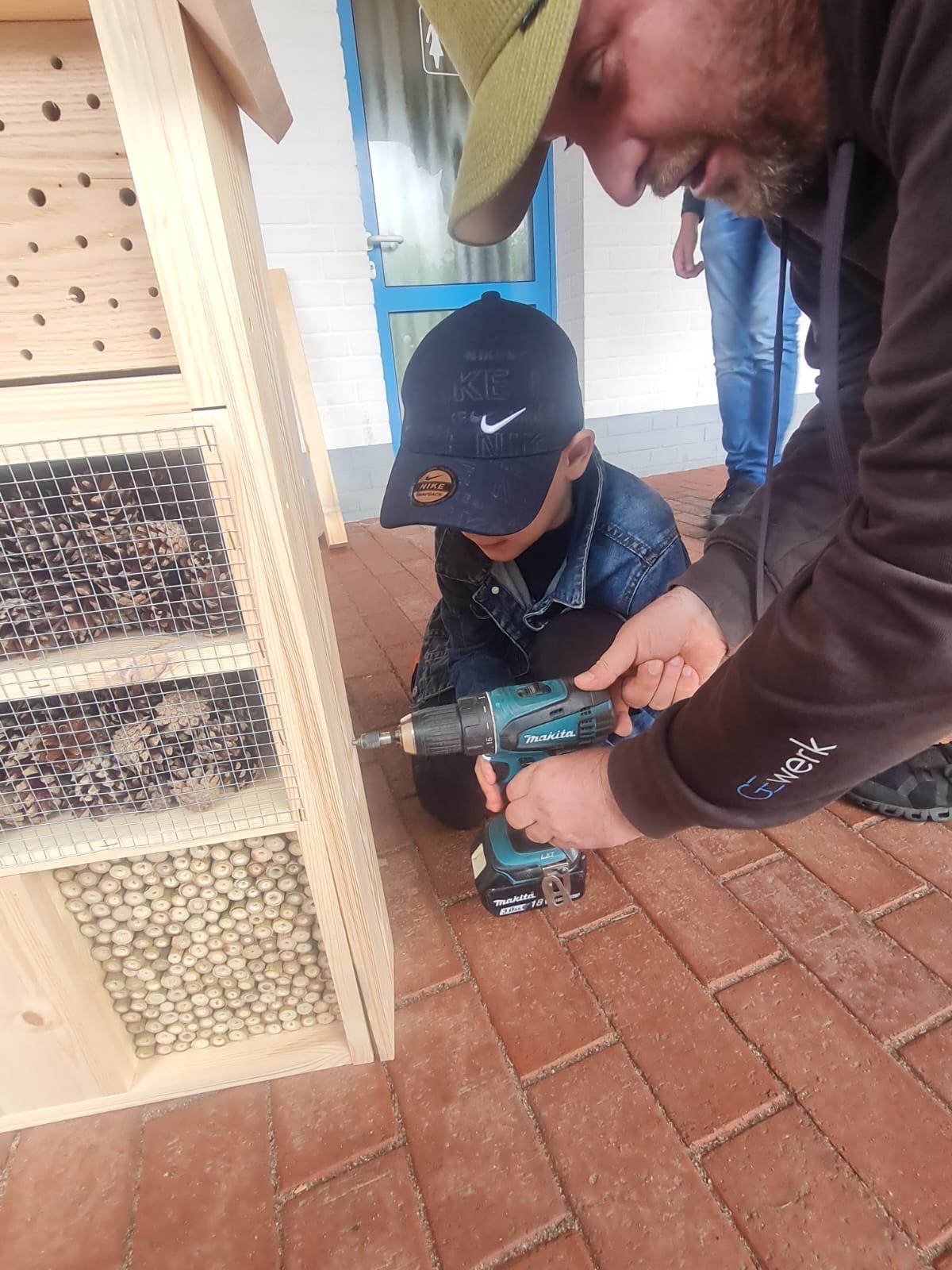 Insektenhotel Aufbau