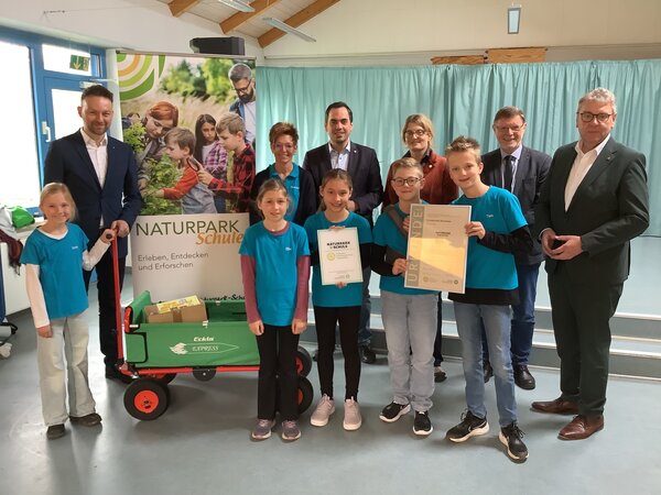 Bild vergr&ouml;&szlig;ern: Naturparkschule Re - Zertifierung